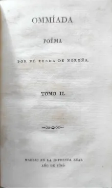 Portada Libro : Ommíada : poëma
