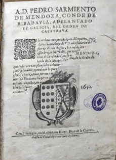 Portada Libro : Todas la Obras en Prosa de D. Francisco de Quevedo Villegas. Corregidas por Don Pedro Sarmiento de M....