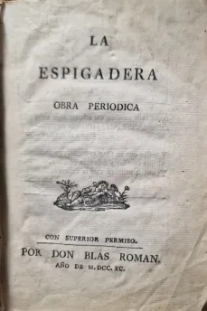 Portada Libro : La Espigadera
