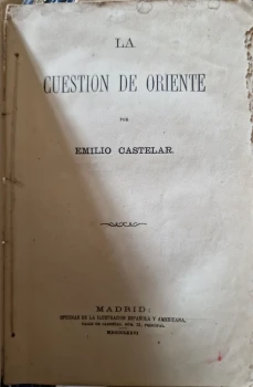 Portada libro : La cuestión de Oriente