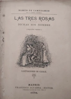 Portada libro : Las Tres Rosas