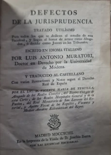 Portada libro : Defectos de la Jurisprudencia